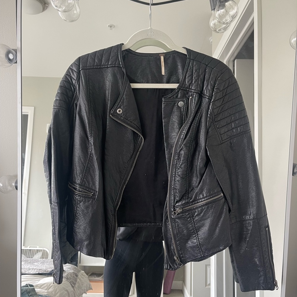 leather jacket